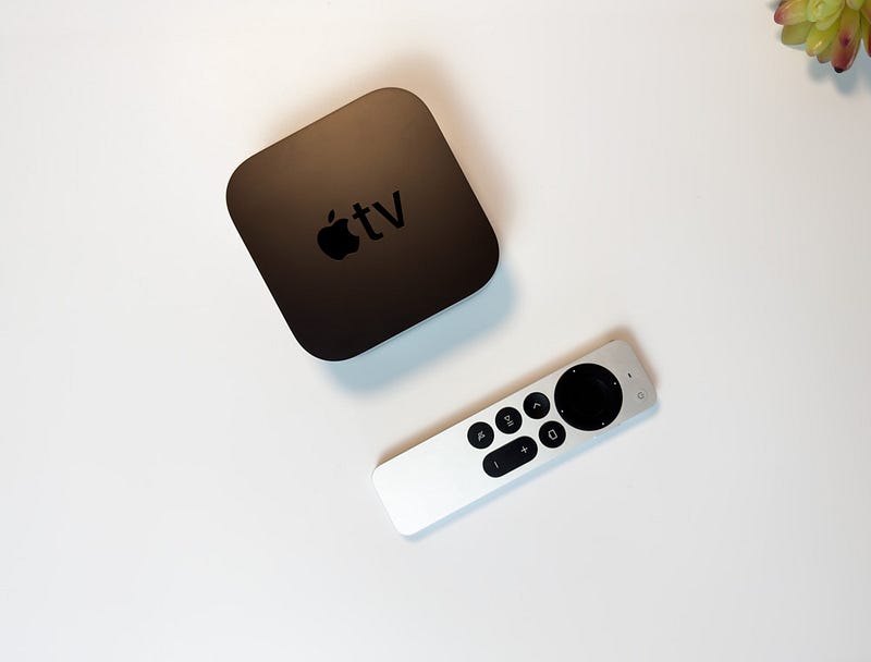 Apple TV 4K sleek design