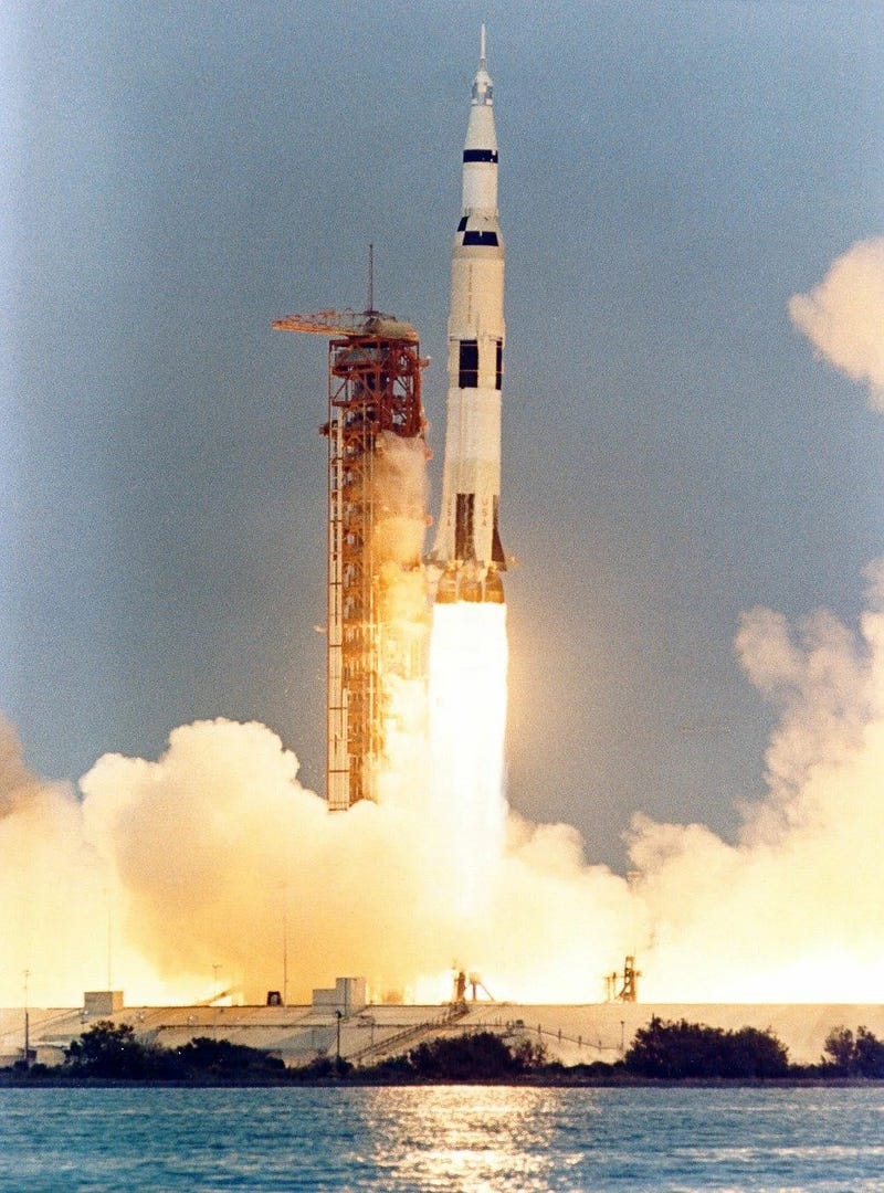 Launch of Apollo 13