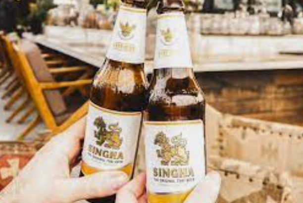 Singha, a Thai beer