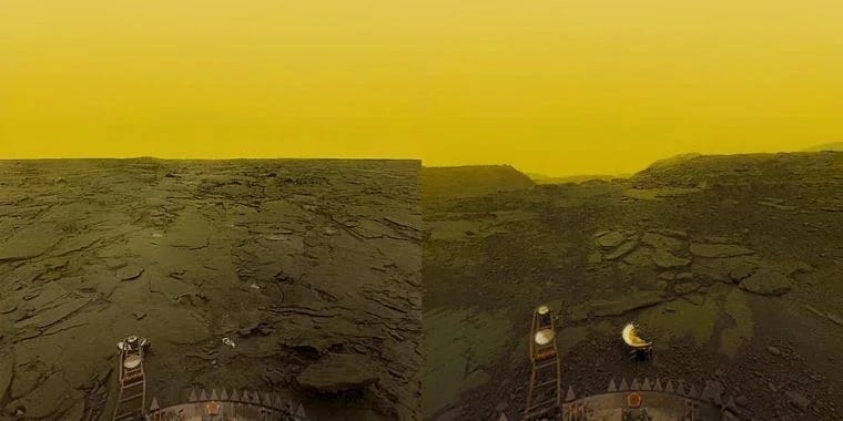 Surface of Venus captured by Venera-13