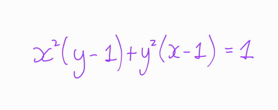 Final equation to solve