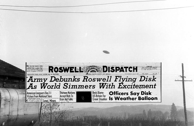 An image related to the Roswell incident