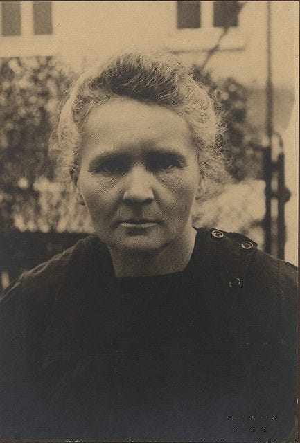 Portrait of Marie Curie, early 20th century