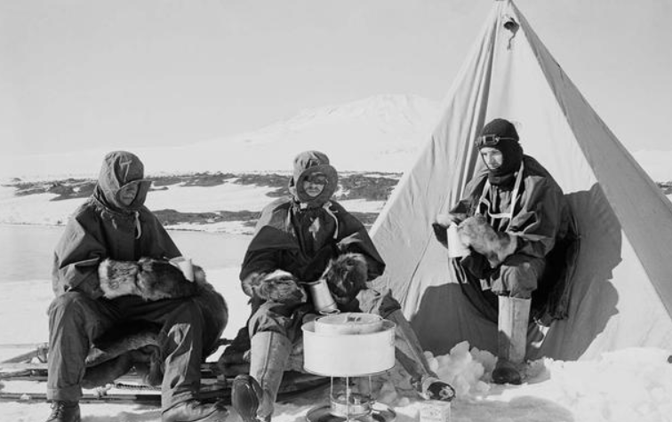 Robert Falcon Scott's expedition team