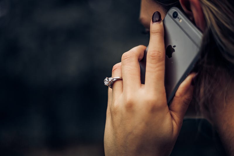 Connecting with loved ones through a call