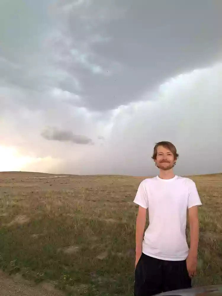 The beauty of nature during storm chasing