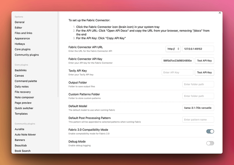 API Key Testing