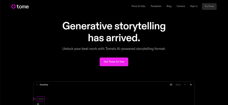 Enhance your storytelling with Tome