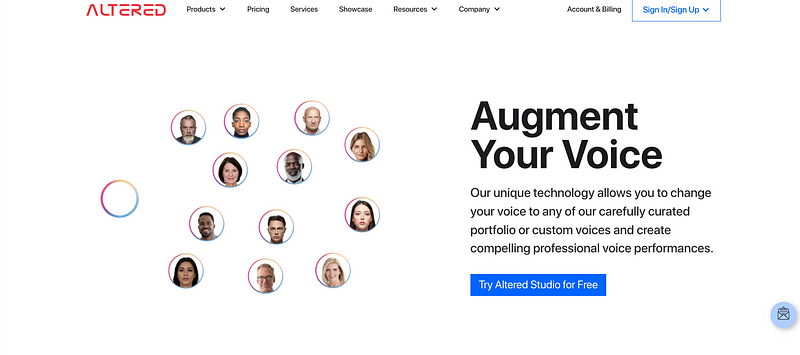 Customize your voice with Altered