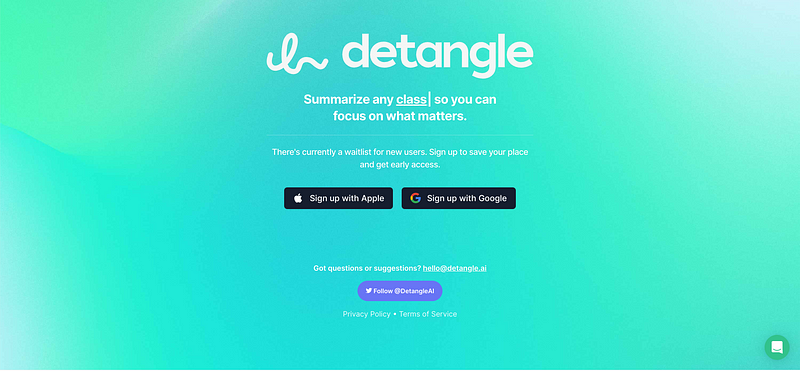 Understand legal documents with Detangle