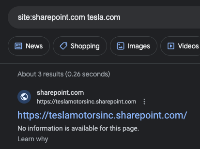 SharePoint Example Search