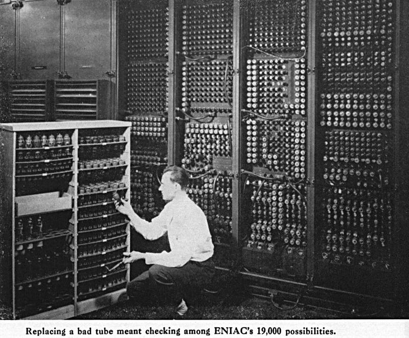 ENIAC, the first full-fledged computer