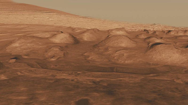 Current image of Gale Crater