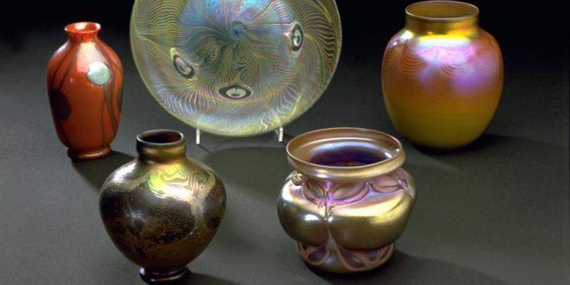 Favrile glass examples