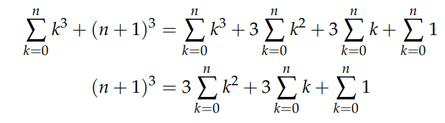 Result of Expansion for k³