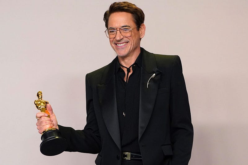 Robert Downey Jr. at a pivotal moment in his career