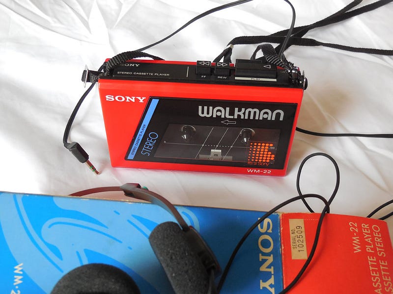 “Surely, you’re joking, Mister Walkman”